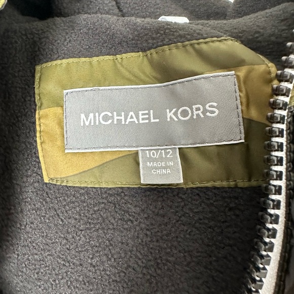 Michael Kors Camouflage Puffer Jacket - Picture 6 of 16